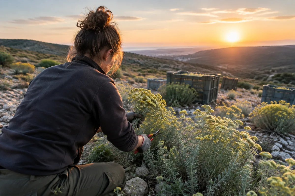 Hélichryse biologique : portrait d'une productrice à Lautrec