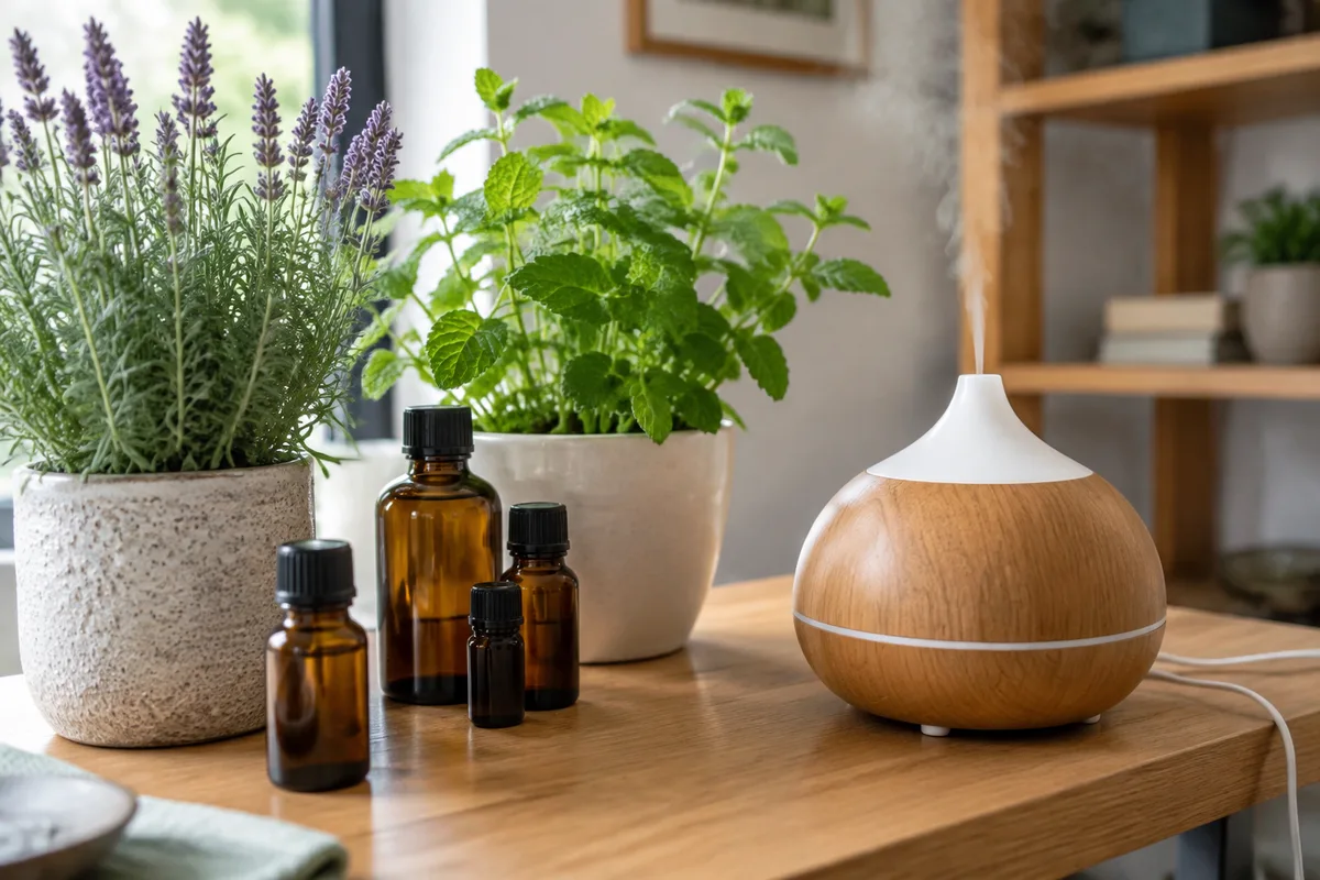 Plantes et huiles essentielles : bien-être, santé